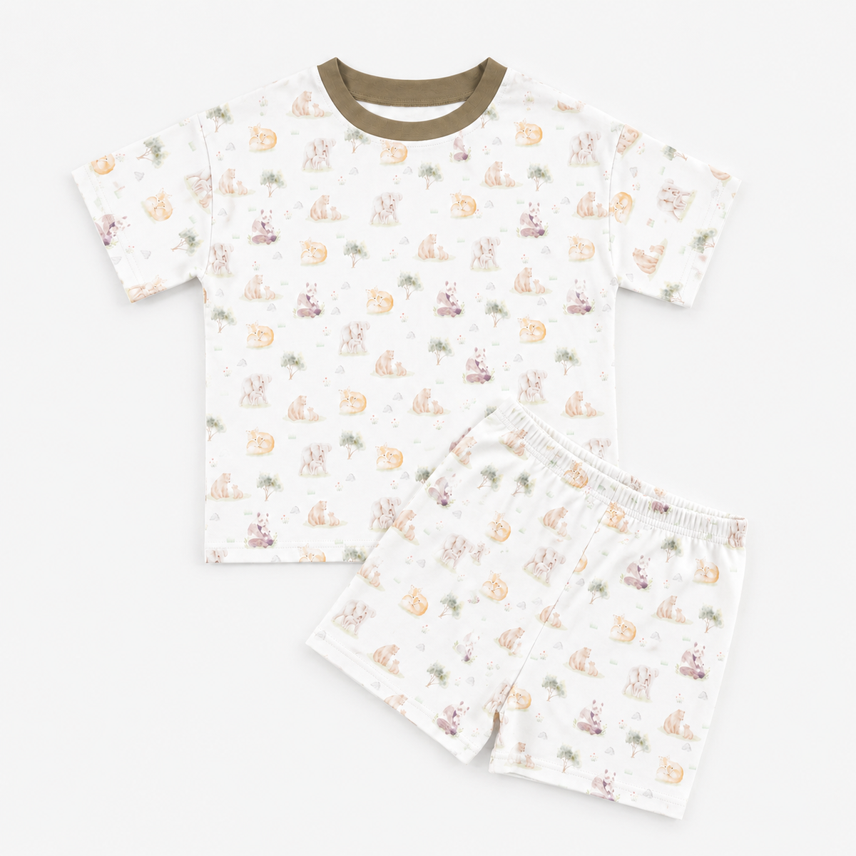 Little Love Bamboo Shorts Set