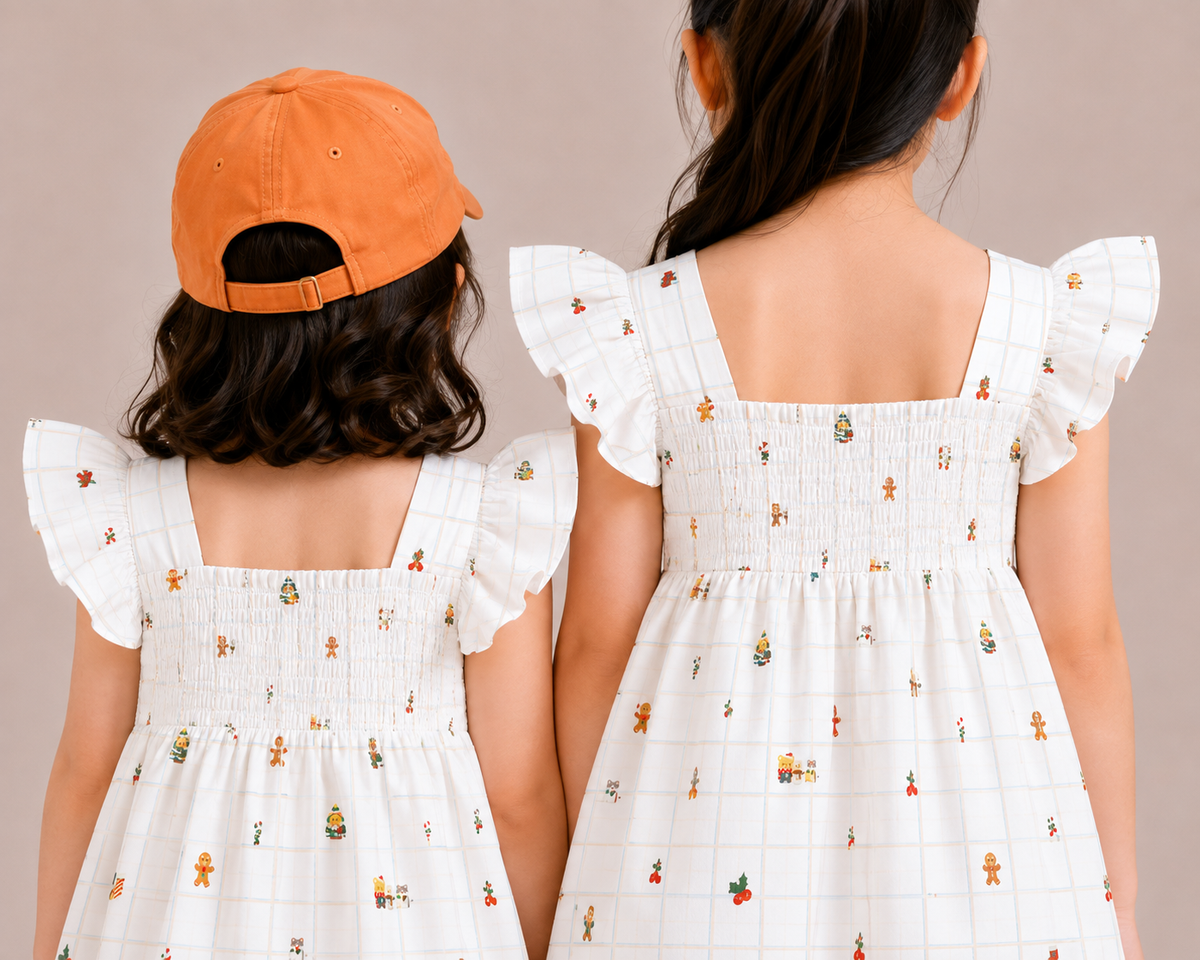 Merry Little Things Classic Ruffle Dress