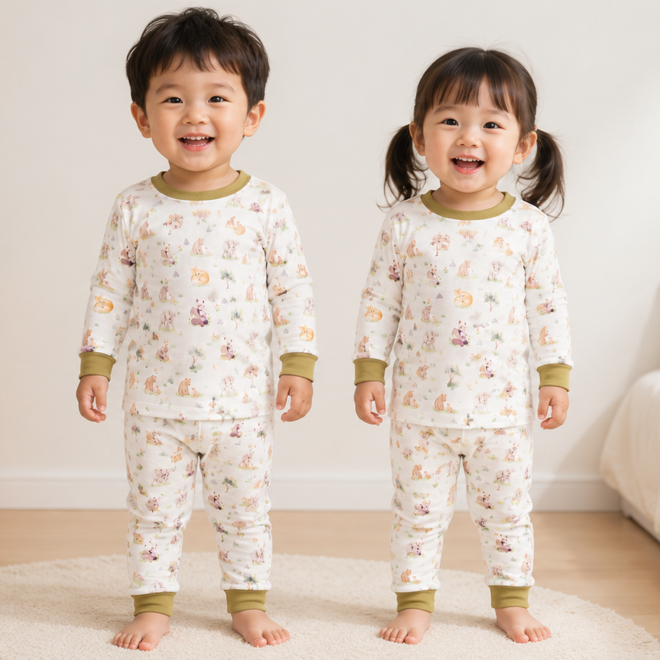 Tiny Treasures Bamboo Pyjamas